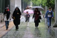 تشدید رگبار باران در برخی نقاط کشور