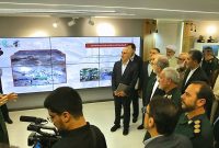 بازدید رئیس جمهور از قرارگاه سازندگی خاتم الانبیاء