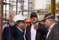 بازدید میدانی مدیرعامل موسسه صندوق ذخیره فرهنگیان از پتروشیمی‌های هلدینگ پتروفرهنگ