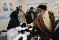 تجلیل از مقام رفیع پرستاران توسط نماینده ولیفقیه در استان چهارمحالوبختیاری تجلیل از مقام رفیع پرستاران توسط نماینده ولیفقیه در استان چهارمحالوبختیاری
