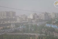 هشدار قرمز آلودگی هوا در پایتخت؛ شاخص کیفیت هوا به ۱۴۴ واحد رسید هشدار قرمز آلودگی هوا در پایتخت؛ شاخص کیفیت هوا به ۱۴۴ واحد رسید