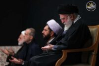 مراسم عزاداری شب اول ایام فاطمیه با حضور رهبر انقلاب برگزار شد