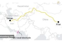 گسترش تجارت ریلی ایران با چین برای شکست محاصره آمریکا