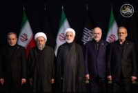 ببینید| آخرین دیدار سران قوا و مسئولان با امام شهید انقلاب
