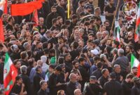 «عزا عزاست امروز؛ خامنه‌ای شهید پیشِ خداست امروز»