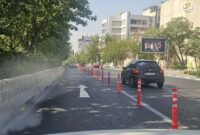 خطوط ویژه موقت در بزرگراه‌های تهران جمع‌آوری شد