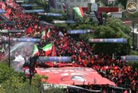 قدردانی فرمانده کل سپاه جهت حضور میلیونی مردم در تشییع قائد شهید امت