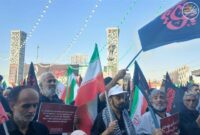 اقامه عزای اربعین در خیابان‌های پایتخت؛ جاماندگان به میدان آمدند