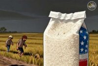 ببینید|برنج آمریکایی با سازوکار تجارت مرزی وارد کشور شد