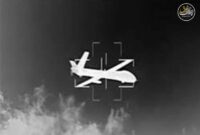 پنجاهودومین پهپاد MQ-9 آمریکا در آسمان قشم منهدم شد پنجاهودومین پهپاد MQ-9 آمریکا در آسمان قشم منهدم شد