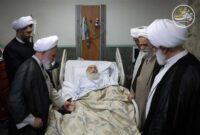 عیادت نمایندگان رهبرمعظم انقلاب از آیتالله نوری همدانی عیادت نمایندگان رهبرمعظم انقلاب از آیتالله نوری همدانی