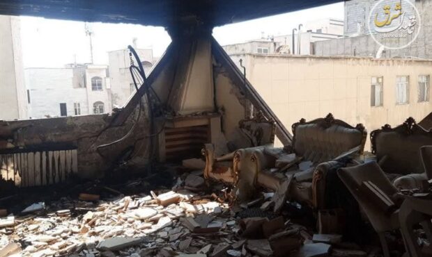 انفجار گاز در ساختمان مسکونی خیابان آیت تهران بدون مصدوم و تلفات انفجار گاز در ساختمان مسکونی خیابان آیت تهران بدون مصدوم و تلفات